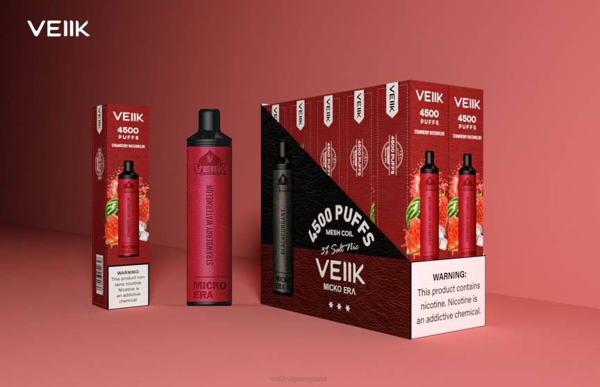 VEIIK Micko Era 4500 inhalaciones desechables de 30 mg sandia fresa 4N401 VEIIK vape españa